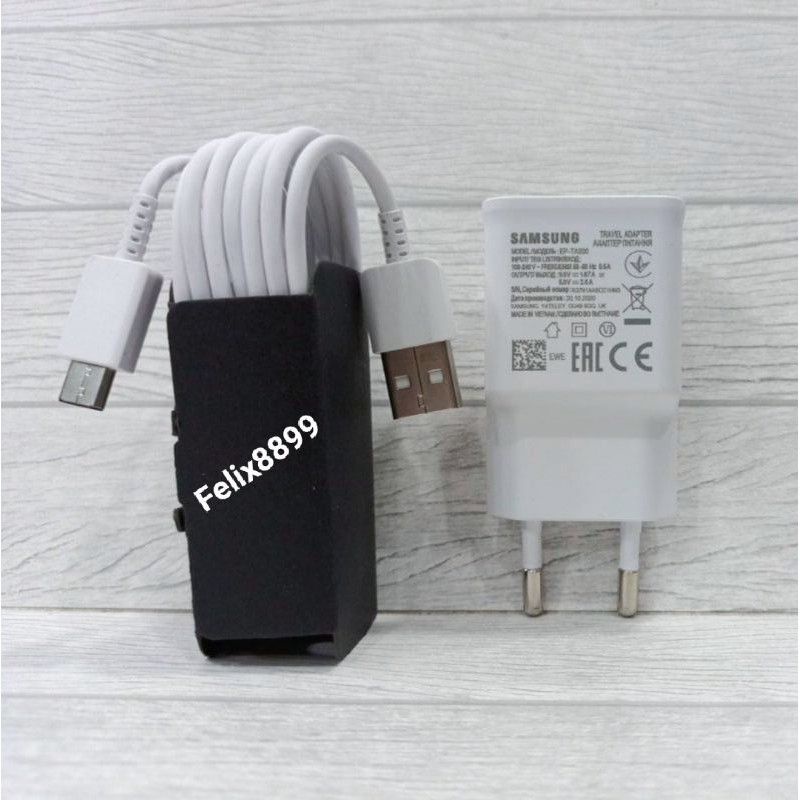 Charger Samsung A20 A30 A31 A50 A51 Original 100% 15W Fast Charging Type C