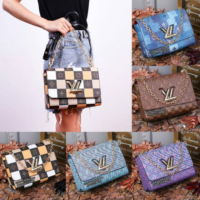 Tas selempang cewek LOUIS VUITTON BAG 54855