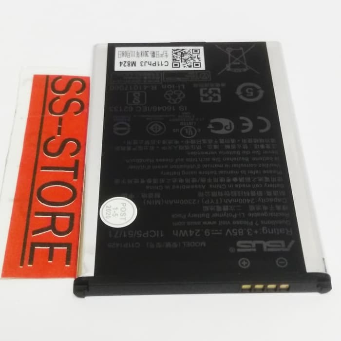 Baterai Asus Zenfone 2 Laser 5 in Battery Z00RD Batre ZE500KL ORI