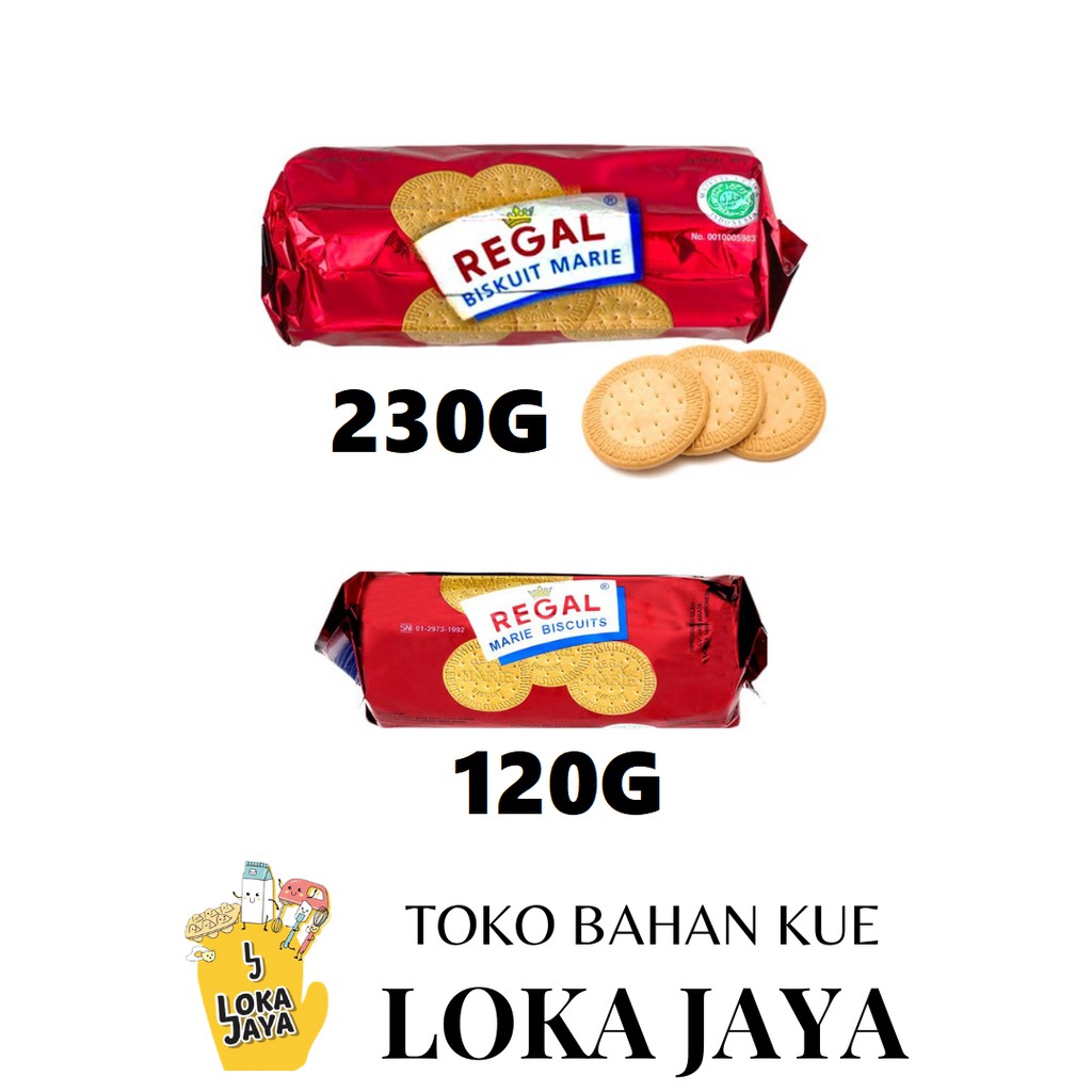 

REGAL MARIE ROLL BISKUIT 120G | 230G