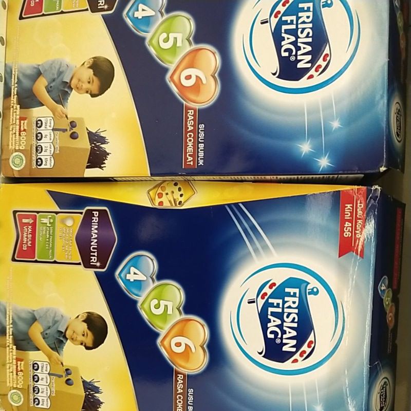Frisian Flag 456 rasa Coklat Vanila Madu kemasan 800gr