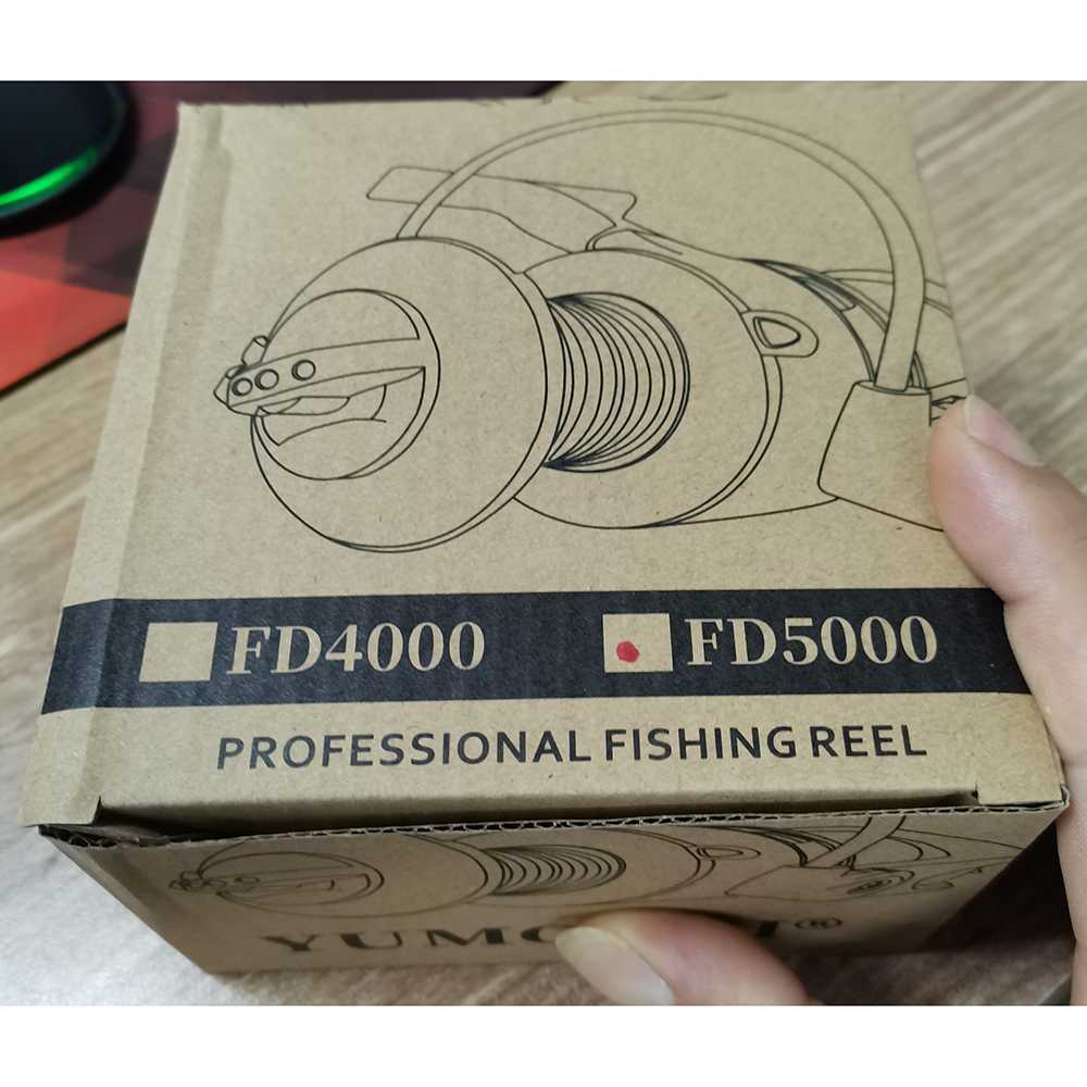 TaffSPORT FD5000 Reel Pancing Spinning 8 Ball Bearing Gear Ratio 5.2:1