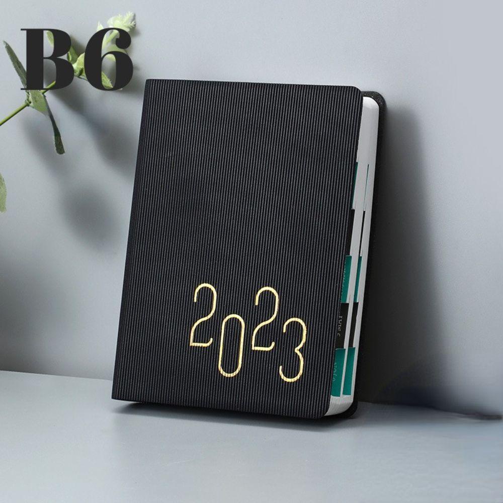 AUGUSTINA 2023b6 Notebook Daily High Quality Perlengkapan Kantor 365hari Perencanaan Kerja Jadwal Usaha Notepad