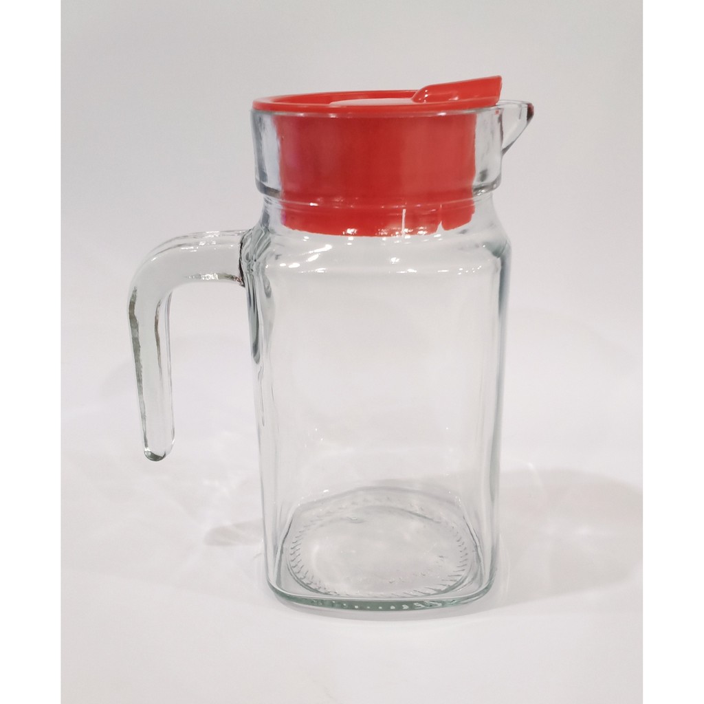 Pitcher Water Jug 500 Ml Tempat Air Minum Kaca Pitcher Kaca Tebal