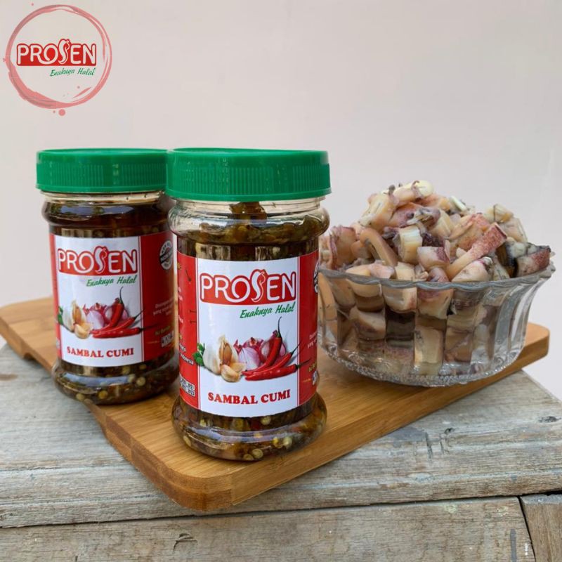 

Prosen Sambal Cumi Non MSG 165 gram