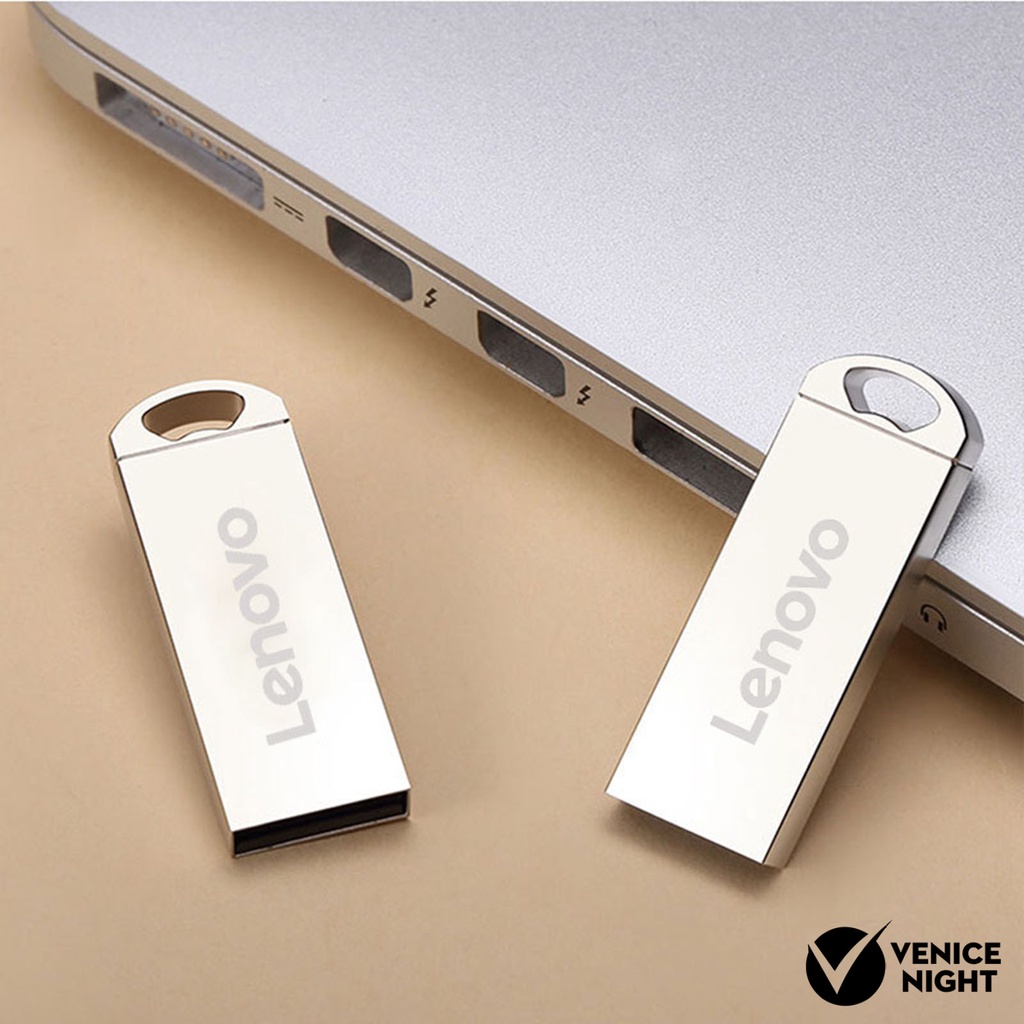 (SF) Flashdisk USB Mini 4 / 8 / 16 / 32 / 64 / 128GB Plug &amp; Play Bahan Metal Untuk Komputer Lenovo