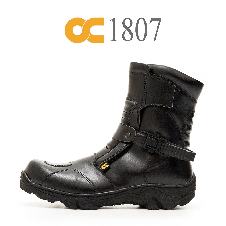 BOOTS SAFETY SEPATU TRING BIKERS RIDING MOTOR OC 1807 SEPATU KULIT