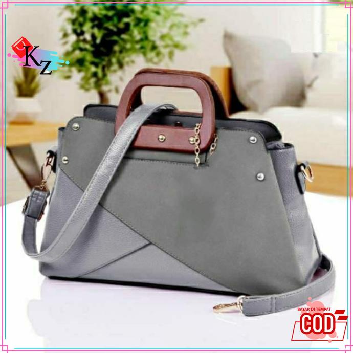 Tas Selempang Wanita Import Boston Bag 31X11X19Cm (1808)