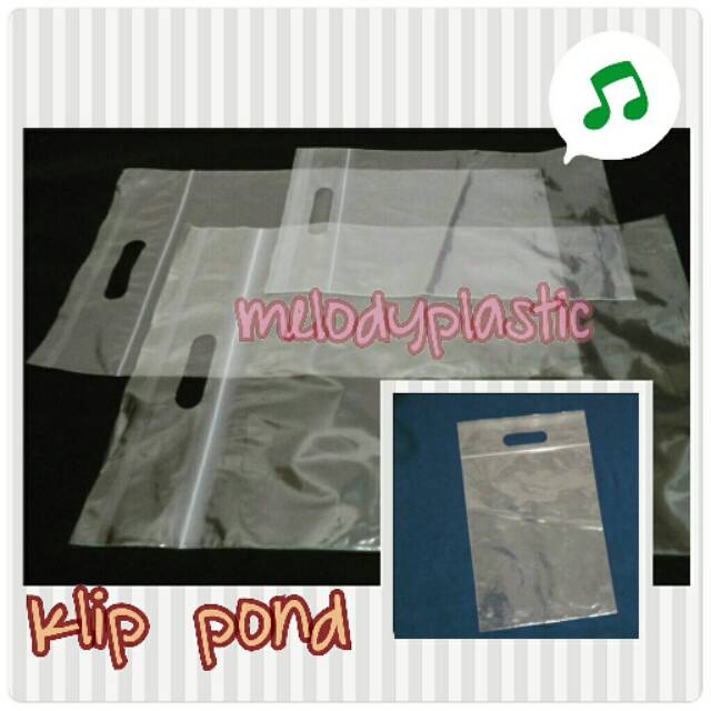 Plastik 35x38 + 7 cm klippond bening