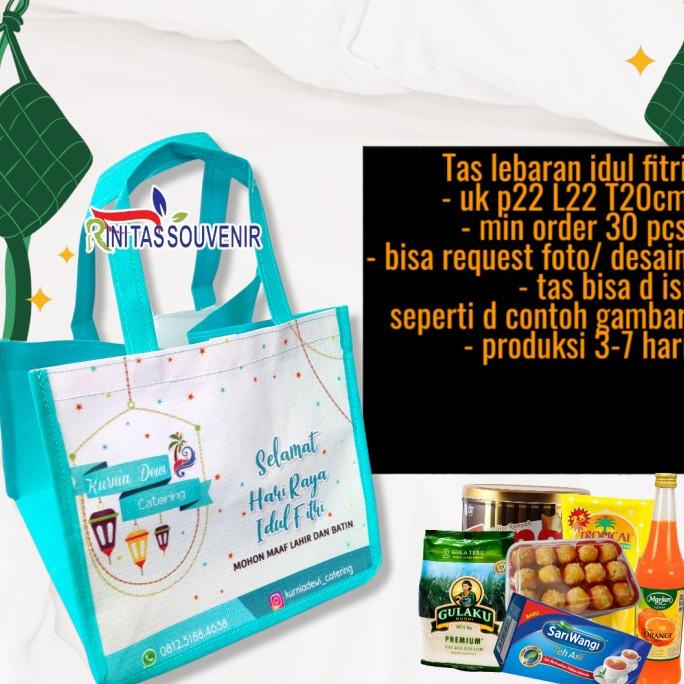 

tas mika lebaran idul fitri - tas idul fitri mika 22*22*20