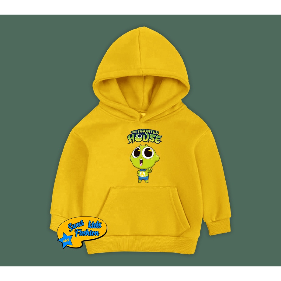 Jaket Hoodie Anak Shinbi Haunted House Hoodie Sweater Anak Shinbi House Jaket Shinbi Anak