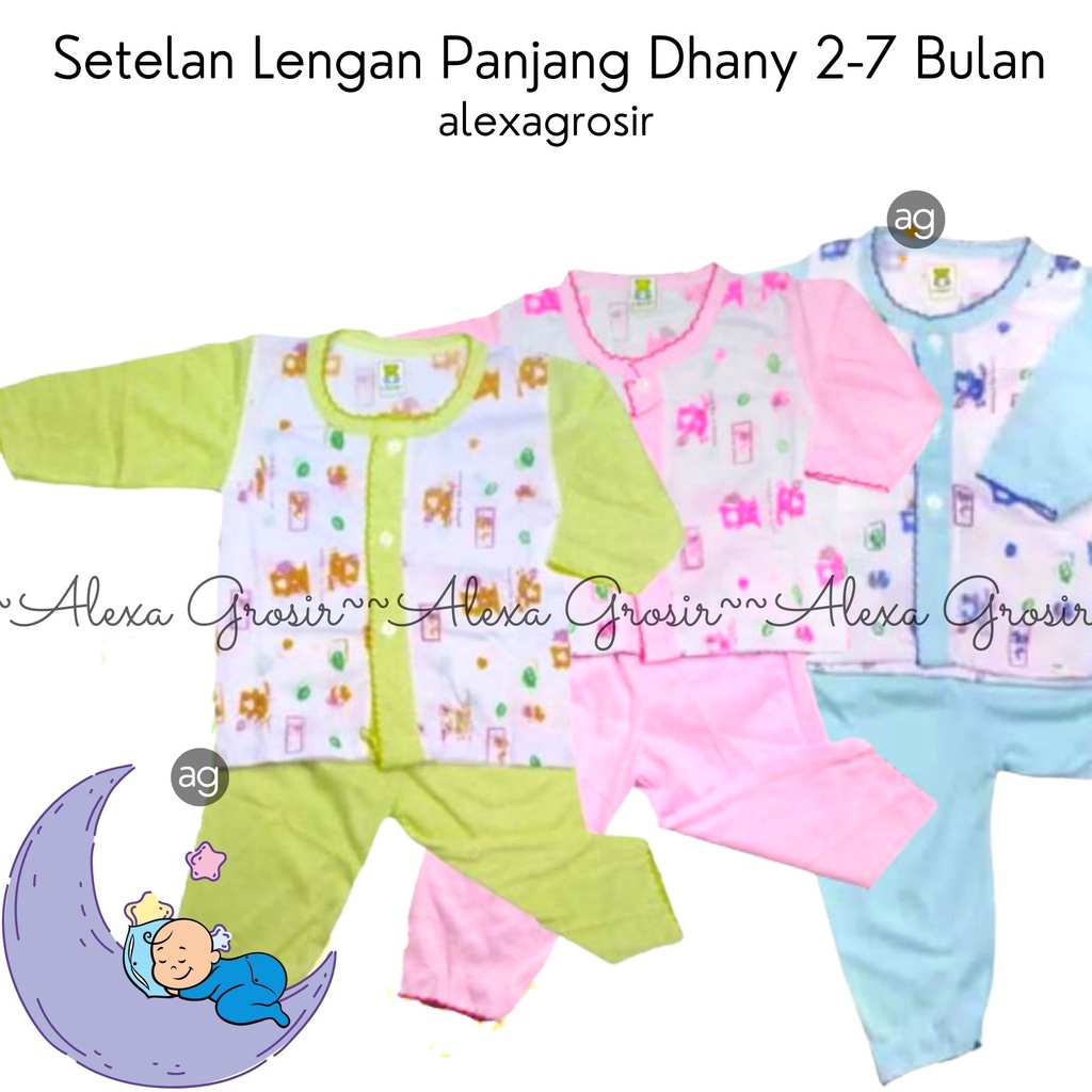 BAJU SETELAN ANAK LENGAN PANJANG DHANY - ALEXA GROSIR