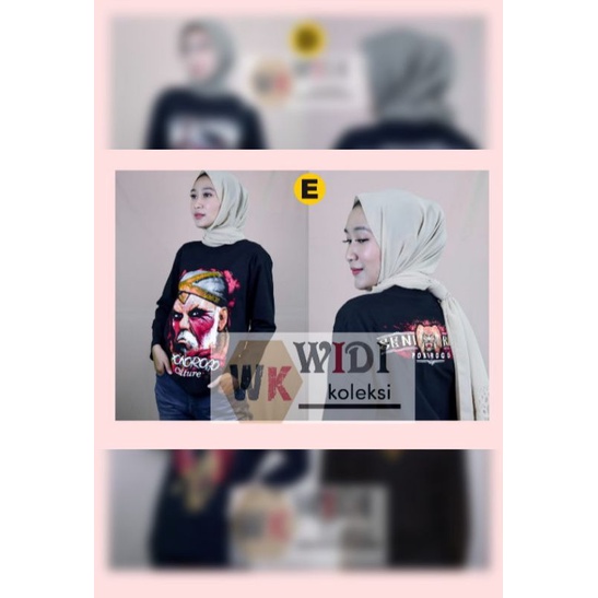 kaos reog lengan panjang