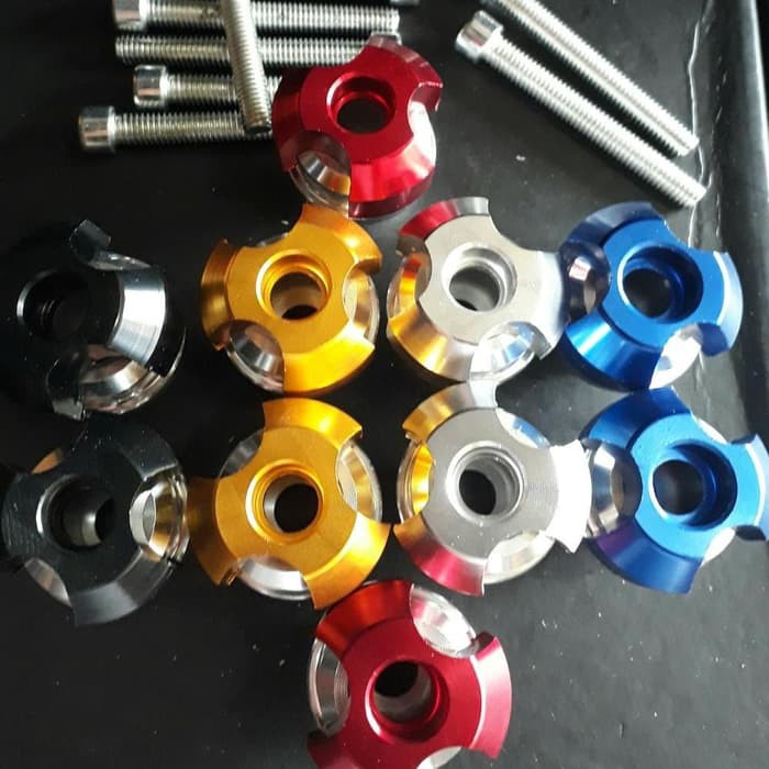 Jalu Baut Spakbor Depan Body Knalpot Serba Guna Variasi Monel Motor Nmax Vixion R 15 CB 150 Cbr 150