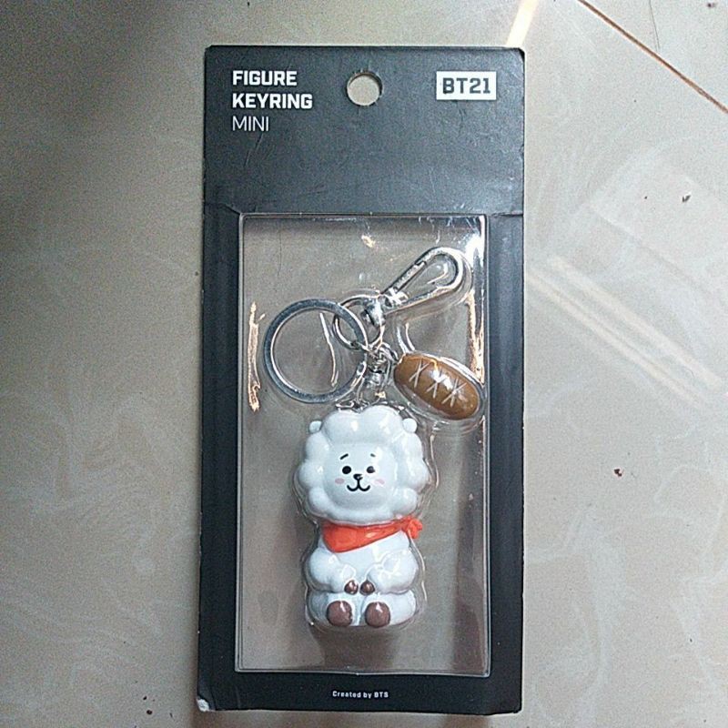 Figure keyring RJ official bt21/keyring RJ official bt21/bt21 official