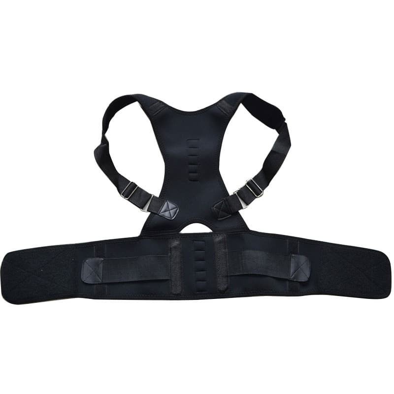 TaffSPORT Belt Magnetic Terapi Koreksi Postur Punggung Size L - T025 - Black
