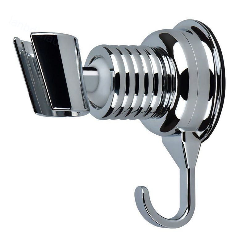 2pcs Suction Cup Shower Head Wall Mount Holder Handheld Shower Sprayer Bracket