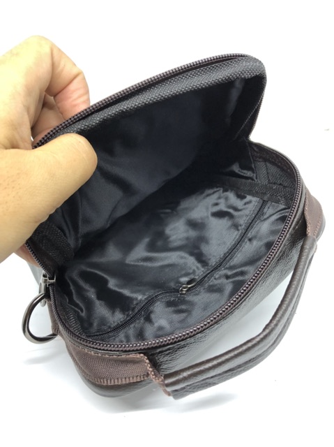 TAS SELEMPANG PRIA TAS SLONG BAG PRIA TAS KULIT AEMONAR TAS PRIA ASLI KULIT TENGTENG UKURAN SEDANG TAS KULIT ASLI CPK-218