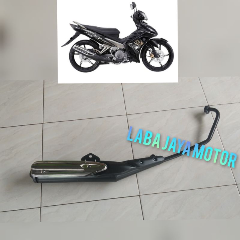 Knalpot standar Jupiter MX new 135 baru