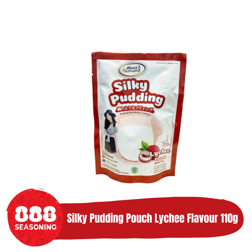 

SILKY PUDDING POUCH LYCHEE/ LECI FLAVOUR FORISA MOM'S RECIPE 110g