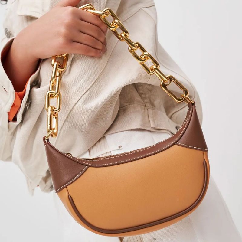 7.7 SALE | CK Shalia Chain-Handle Moon Bag