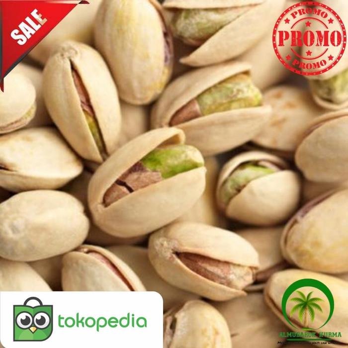 

Kacang Pistacio/Pistachio Panggang 250gr/Kacang Ketawa/Fustuk Murah