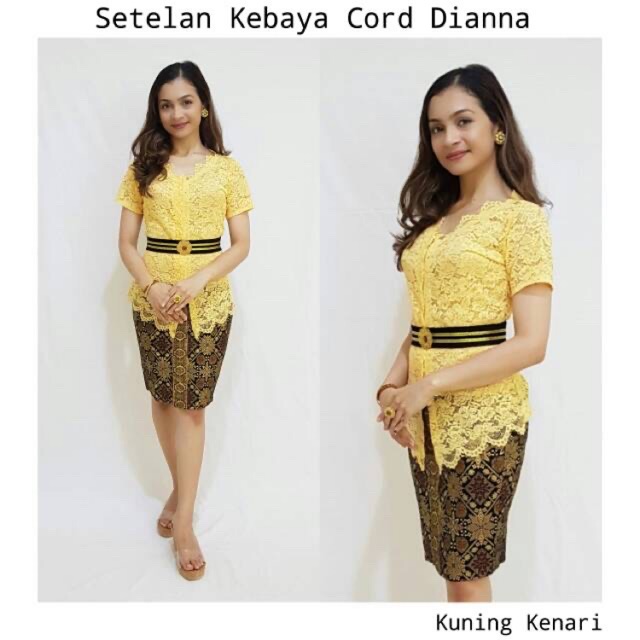 Kebaya brokat jumbo xl bali kartini