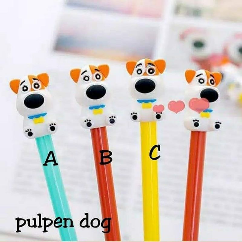 

{LB} pulpen dog / pulpen cantik / pulpen lucu