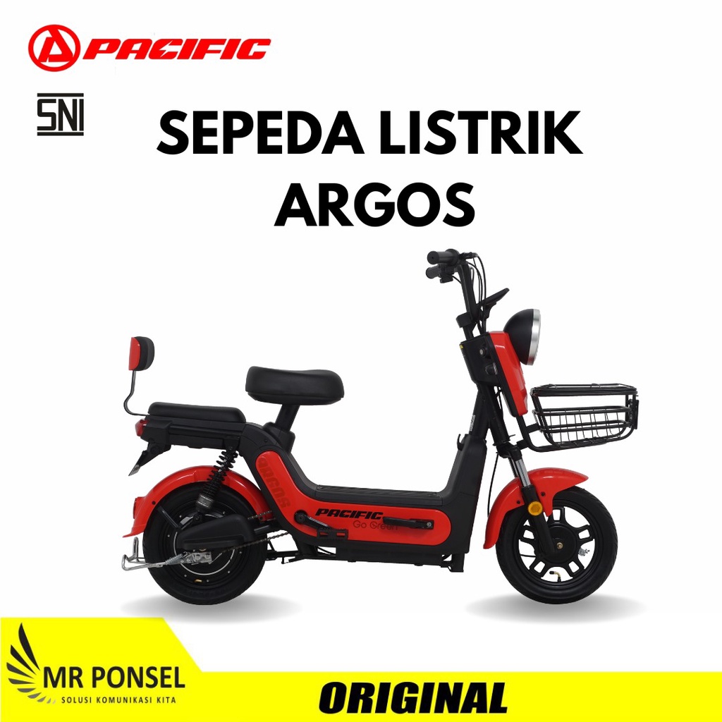 Sepeda Listrik Exotic ARGOS By Pacific garansi