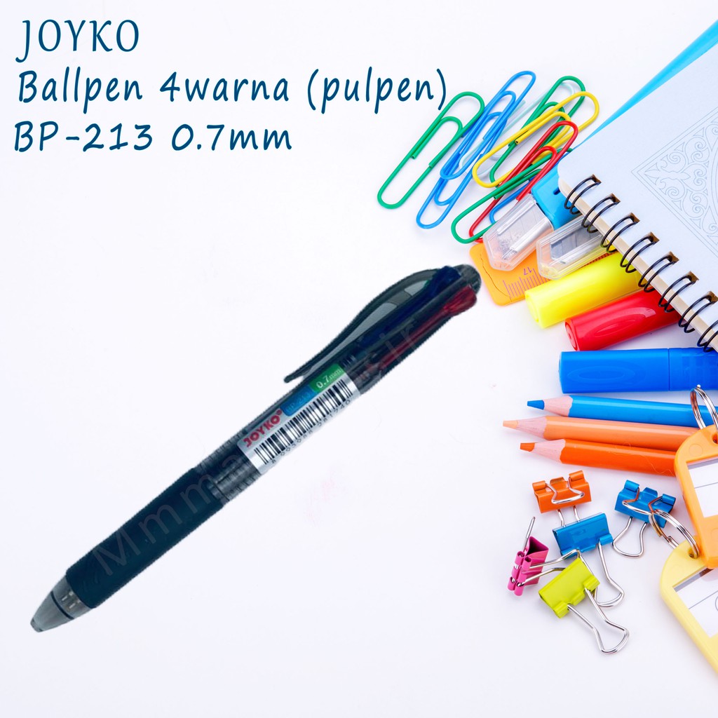 Joyko / Ballpen / Pulpen 4warna / BP-213 / 0.7mm