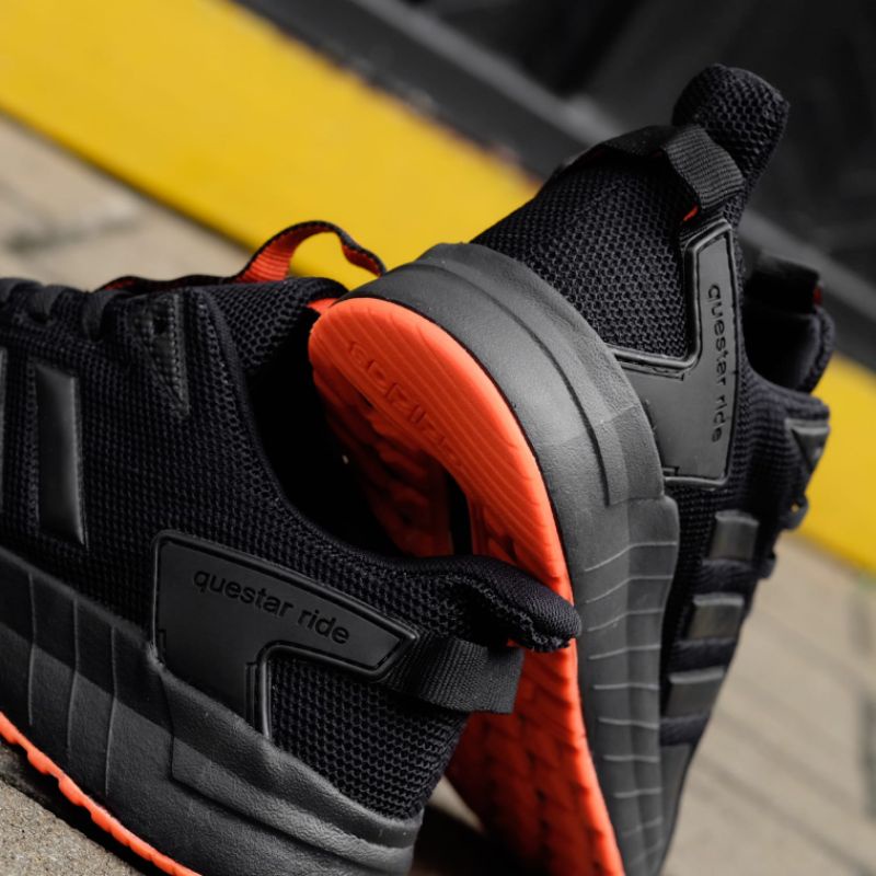 Adidas Questar Ride &quot;Black Orange&quot;