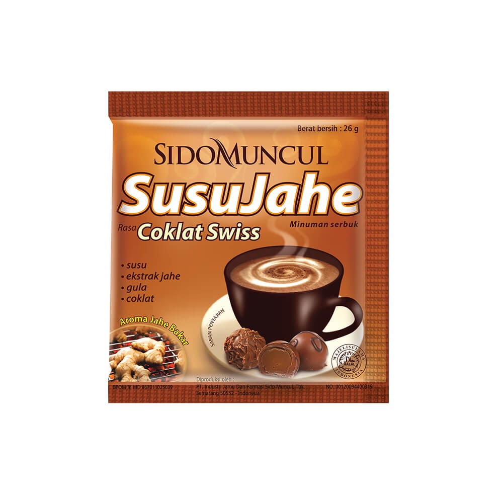 

Susu Jahe Sidomuncul Coklat Swiss