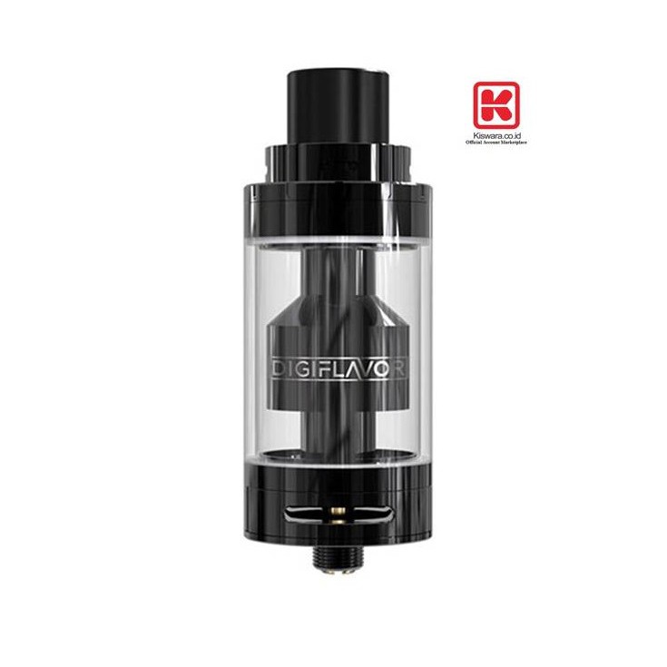 Digiflavor Fuji 25 Single Coil GTA Atomizer - BLACK [Authentic] KiswaraBandung