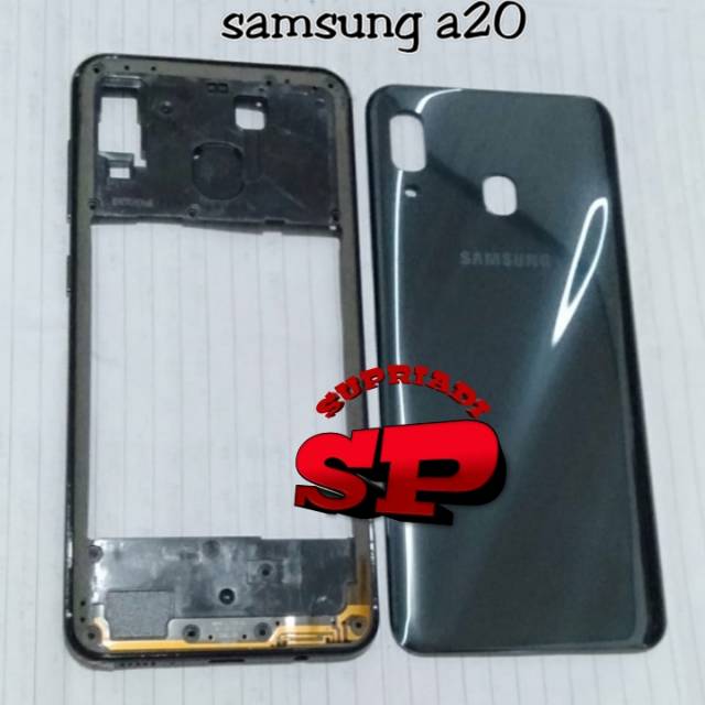 Samsung A20 Backdoor Back Casing Tulang + Backdoor Samsung A20 A205f