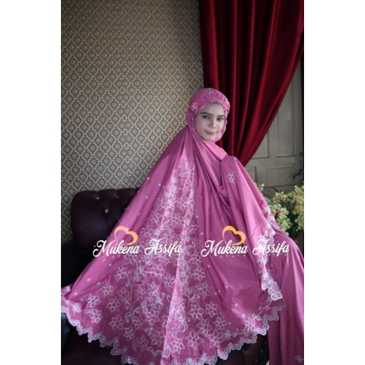 mukena mahar seserahan bordir padang mewah