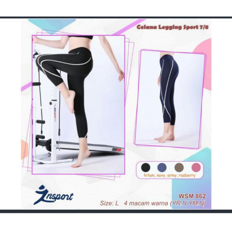 Celana Legging sport santai exlusive Insport