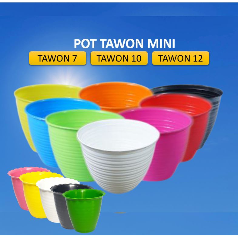 POT TAWON MINI 7 8 10 12 CM ARTIFICIAL