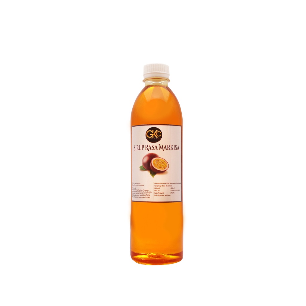 Sirup Markisa  / Passion Fruit Syrup Minuman GKC Heritage 640 ml (Import Quality)