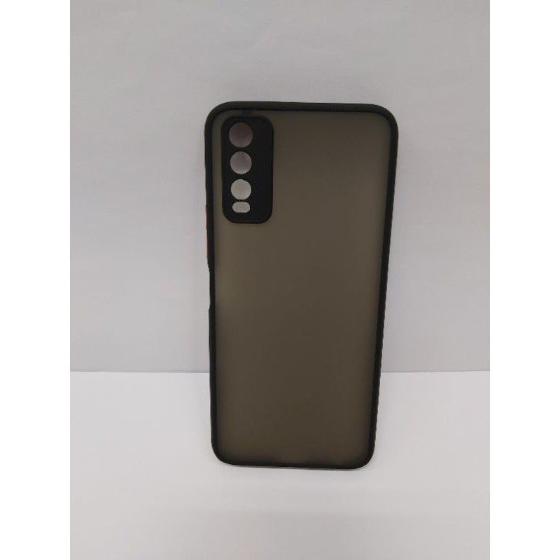 SLIKON AERO TERBARU TYPE HP VIVO Y20/Y20s/Y20i/Y12S-Dongker