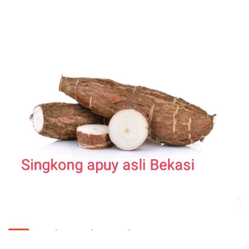 

Singkong Apuy Ketela mentah segar 1kg