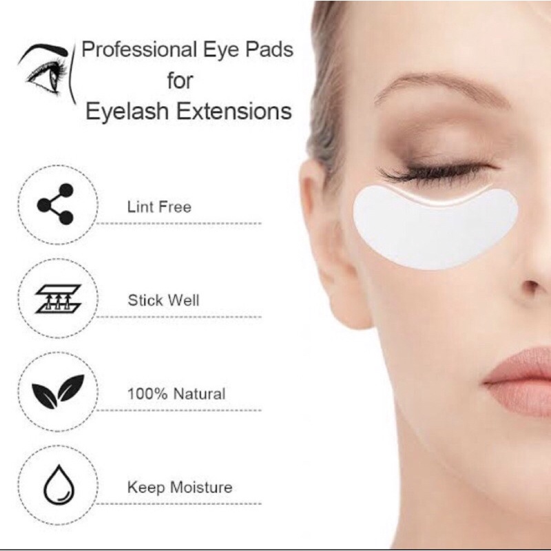 Hydrogel Eyepad - Eyepatch Eyelash Extension - Eye Pad Masker Mata