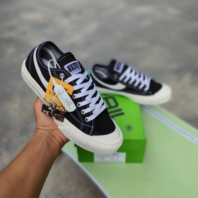 Sepatu Compass / Sepatu Trail / Sepatu D'compass Trail / Sepatu Trail / Sepatu hitam tali trail / Se