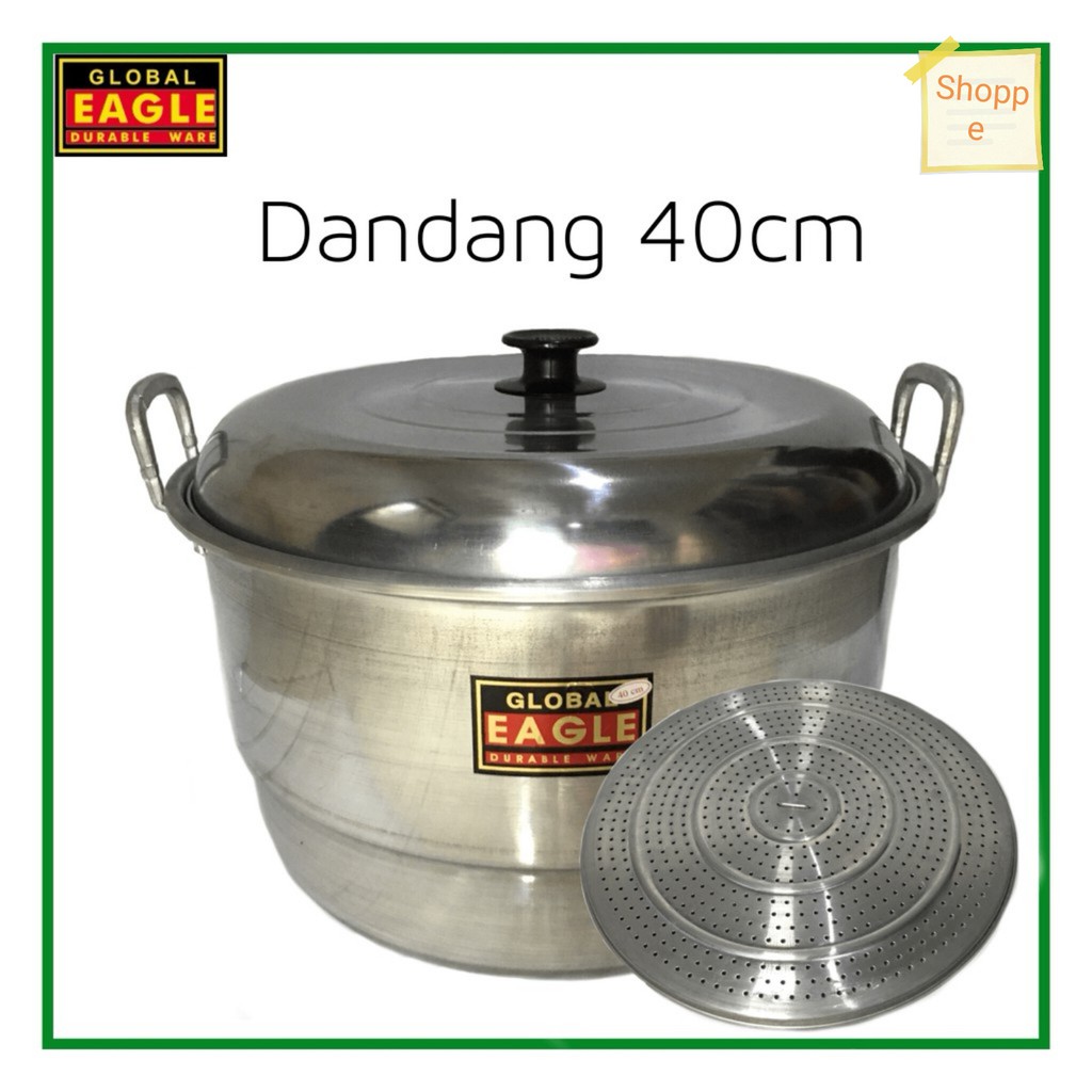 Panci Dandang Nasi Alumunium Steamer Global Eagle No 40 Dandang Kukus Dandang Nasi