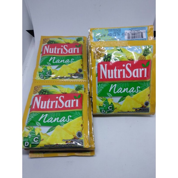 

nutrisari Nanas 1 renceng isi 10