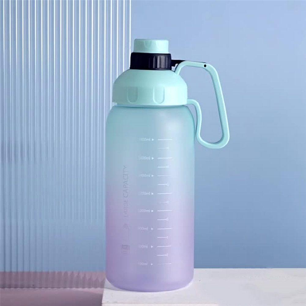 Botol Air SOLIGHTER Penanda Waktu Kapasitas Tinggi 1800ml Water Jugs