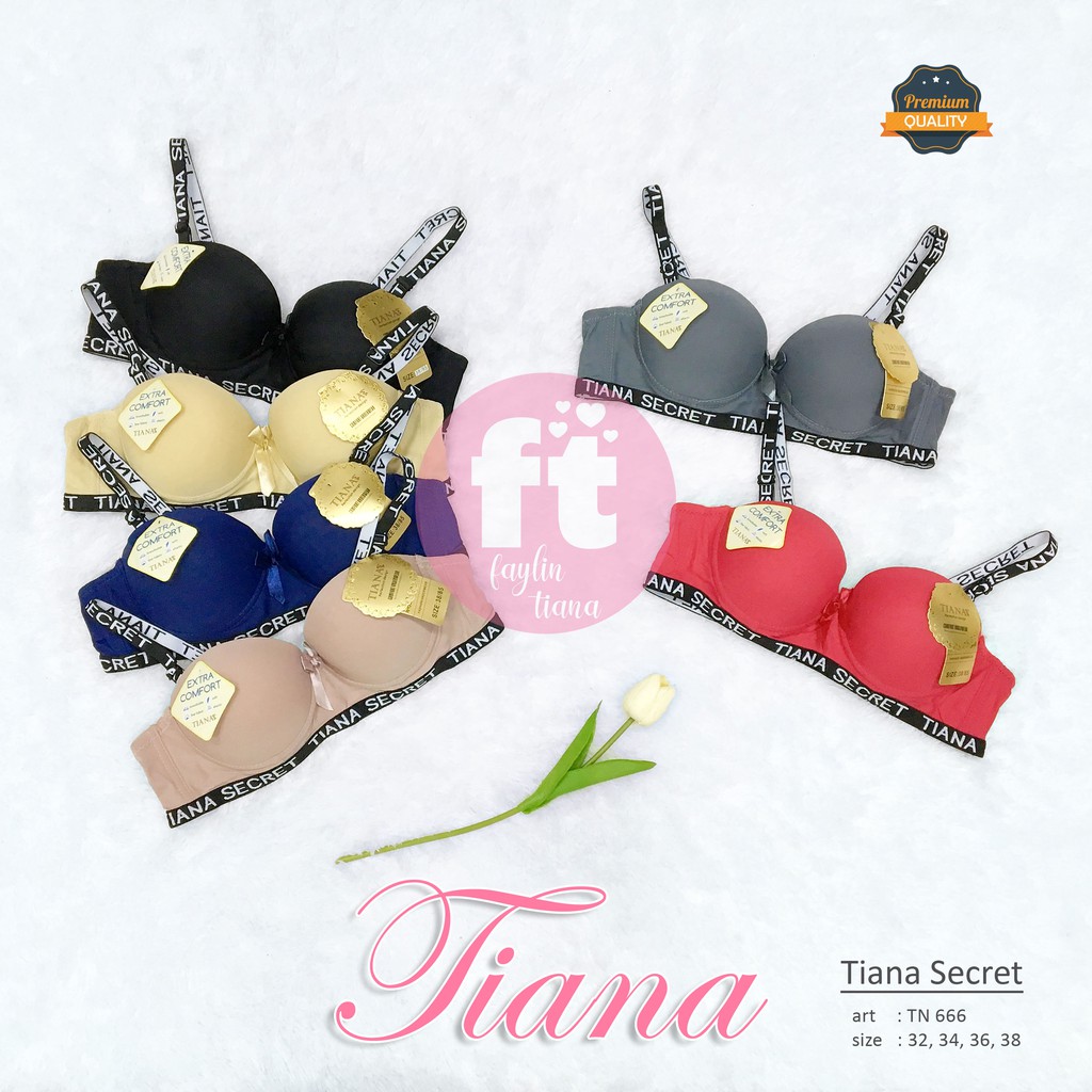 TIANA | Push Up Bra TIANA SECRET / Bra Kawat / art TN 666