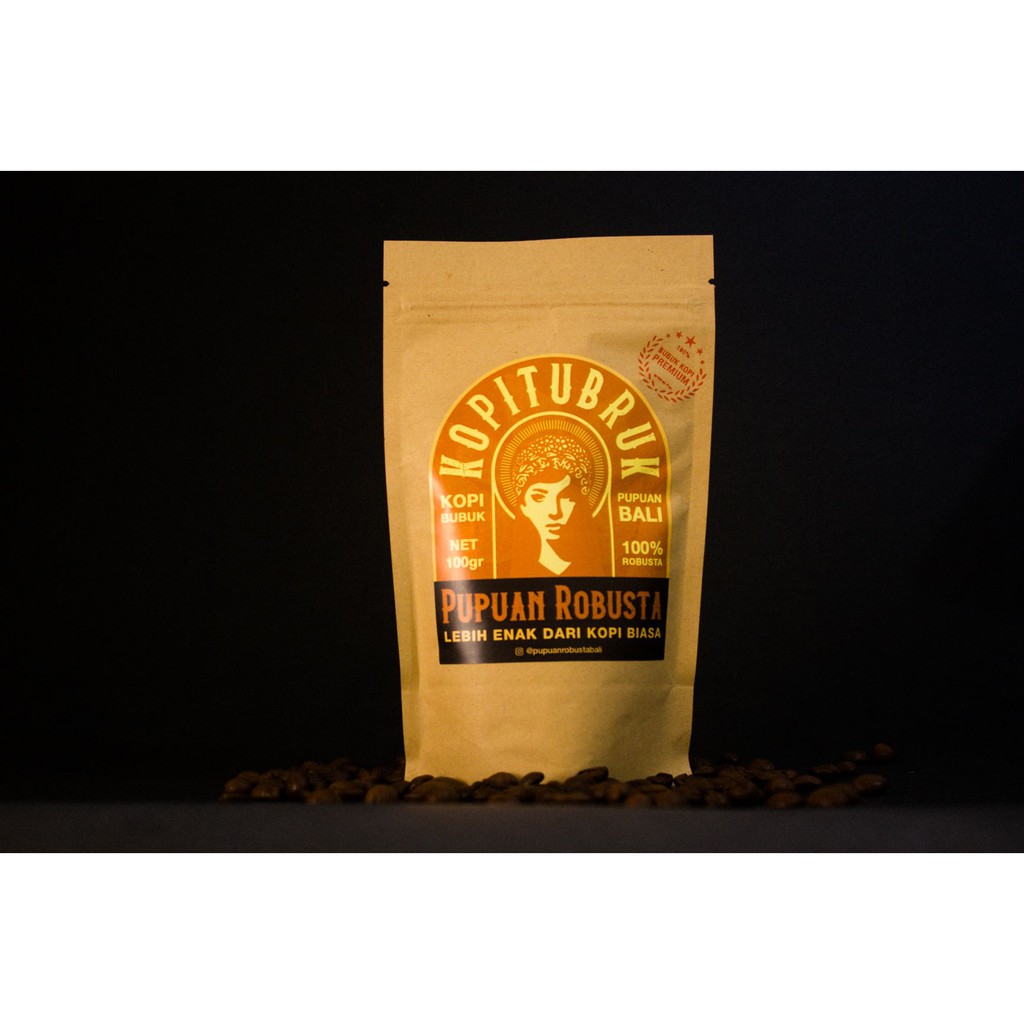 

KOPI TUBRUK PUPUAN ROBUSTA PREMIUM 250 gr