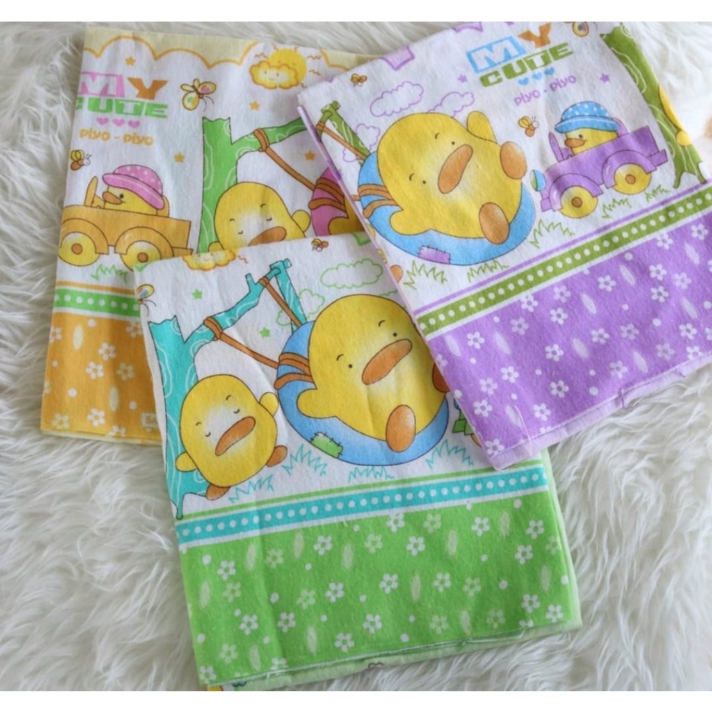 6Pc Bedong Bayi SNI Ukuran 110 X 90 cm Merk Lucky