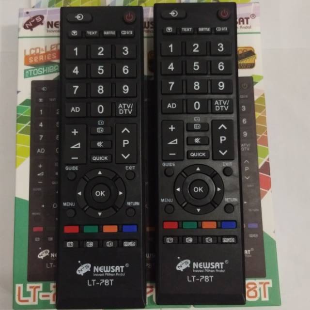 REMOTE TV TOSHIBA BUAT TV LED/LCD