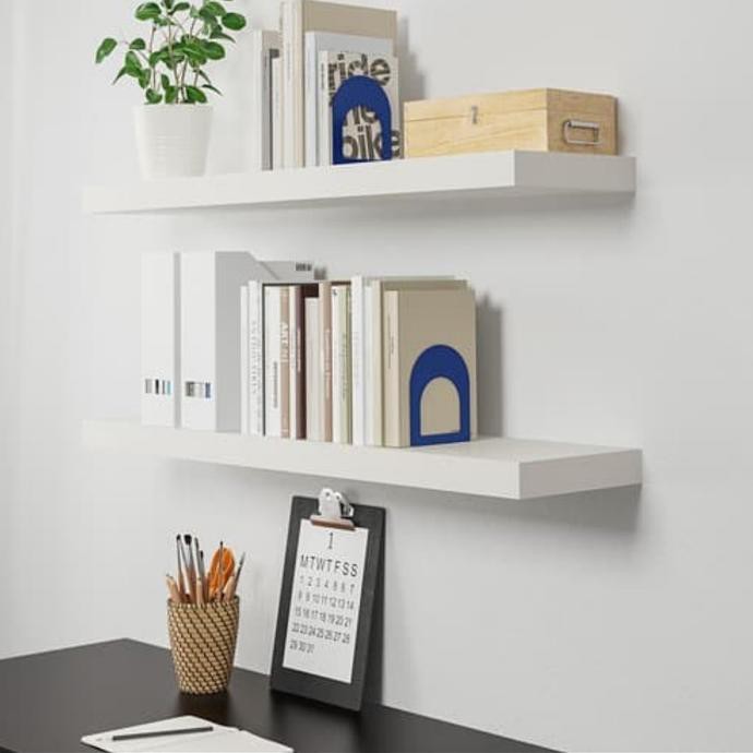 Ambalan Dinding Rak Dinding Ambalan Dinding Kayu Ikea Lack 110 Cm Watimaharani22